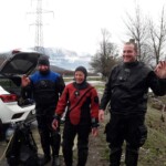 A voir les sourires, il faisait meilleur dans l'eau!